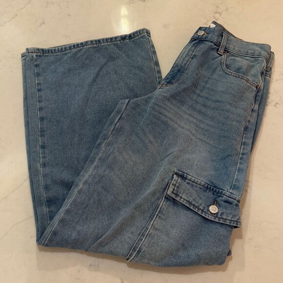 RSQ Cargo Pocket Low Rise Jeans Size 27 - Picture 6 of 6